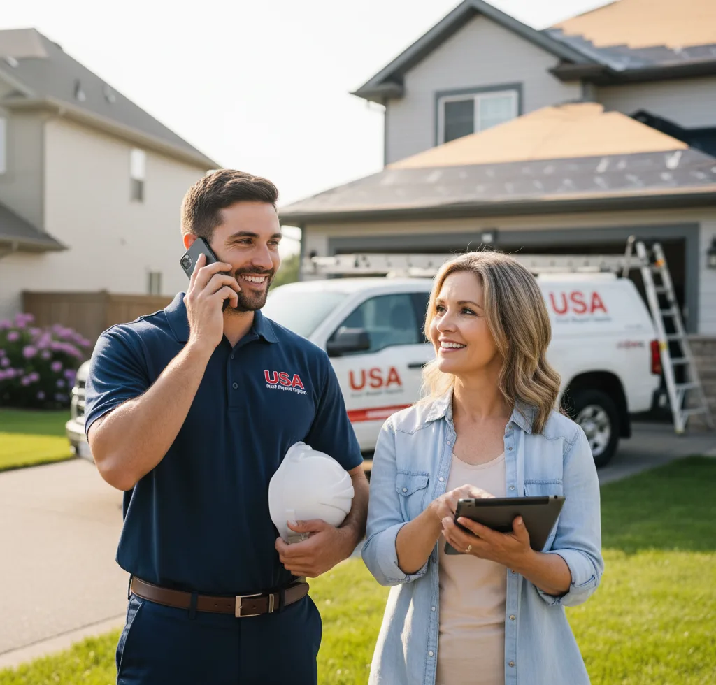 USA Roof Repair Experts customer support in Oklahoma